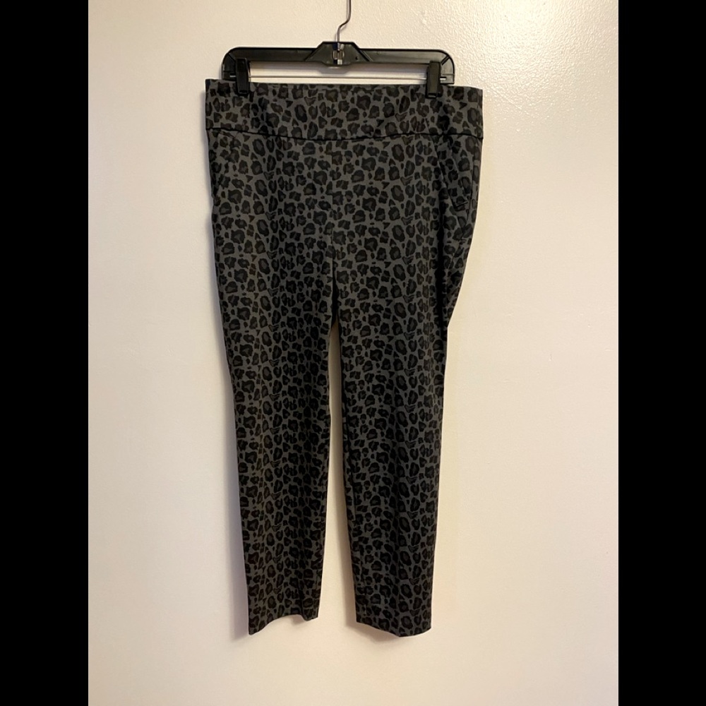 Cheetah Print Dress Pants